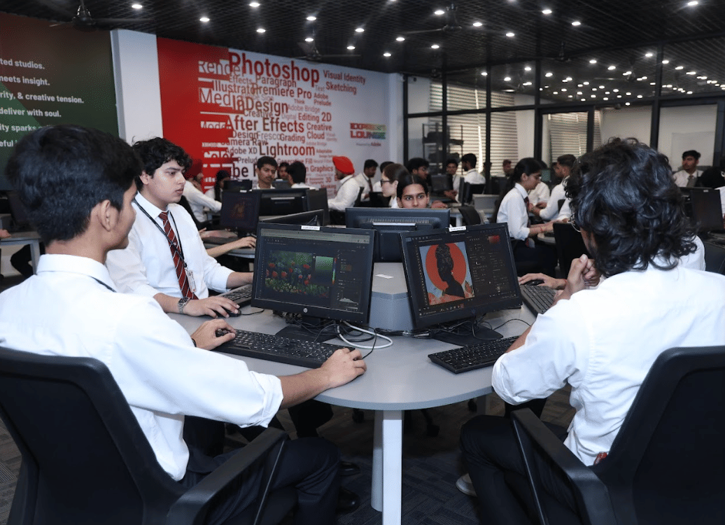 Chandigarh University Adobe Lab photo 2